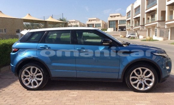 Buy Used Land Rover Range Rover Evoque Blue Car in Muscat in Masqat