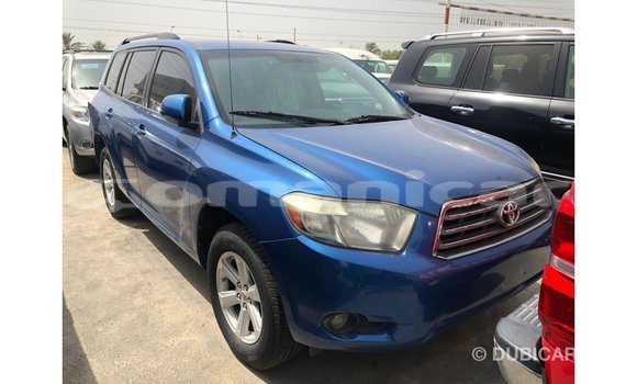 Buy Import Toyota Highlander Blue Car in Import - Dubai in Dhufar Buy Import Toyota Highlander Blue Car in Import - Dubai in Dhufar