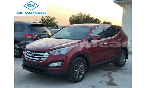 Buy Import Hyundai Santa Fe Red Car in Import - Dubai in Dhufar