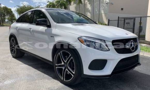 Buy Used Mercedes-Benz GLE Coupe White Car in Muscat in Masqat