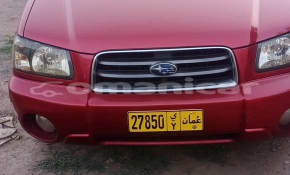 Buy Used Subaru Forester Red Car in Suhar in al-Batinah