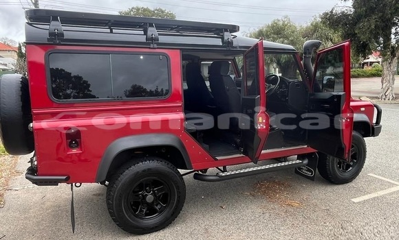 Buy Used Land Rover Defender Red Car in Muscat in Masqat Buy Used Land Rover Defender Red Car in Muscat in Masqat