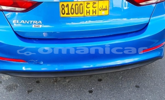 Buy Used Hyundai Elantra Blue Car in as–Sib in Masqat Buy Used Hyundai Elantra Blue Car in as–Sib in Masqat