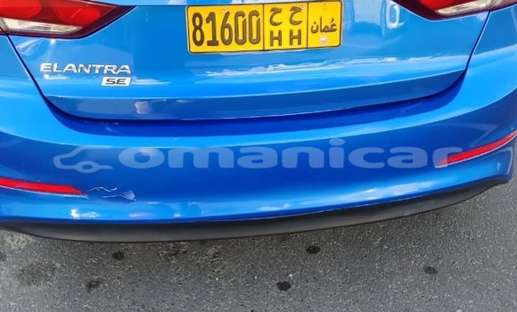 Buy Used Hyundai Elantra Blue Car in as–Sib in Masqat Buy Used Hyundai Elantra Blue Car in as–Sib in Masqat