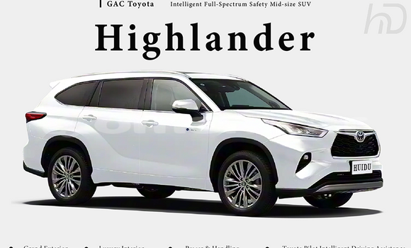Buy New Toyota Highlander White Car in Muscat in Masqat Buy New Toyota Highlander White Car in Muscat in Masqat