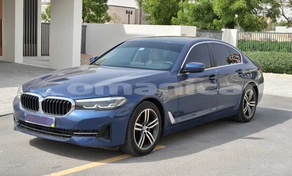Buy Used BMW 5–Series Blue Car in Suhar in al-Batinah