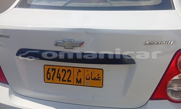 Buy Used Chevrolet Sonic White Car in Ruwi in Masqat Buy Used Chevrolet Sonic White Car in Ruwi in Masqat