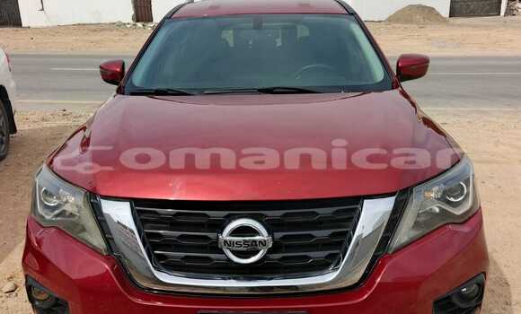 Buy Used Nissan Pathfinder Red Car in Muscat in Masqat Buy Used Nissan Pathfinder Red Car in Muscat in Masqat