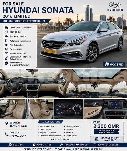 Big with watermark hyundai sonata masqat ruwi 8086