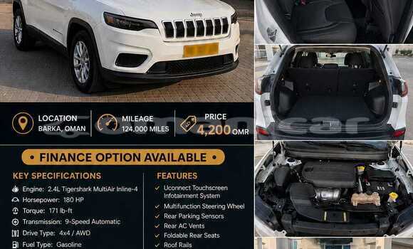 Buy Used Jeep Cherokee White Car in Barkah in al-Batinah