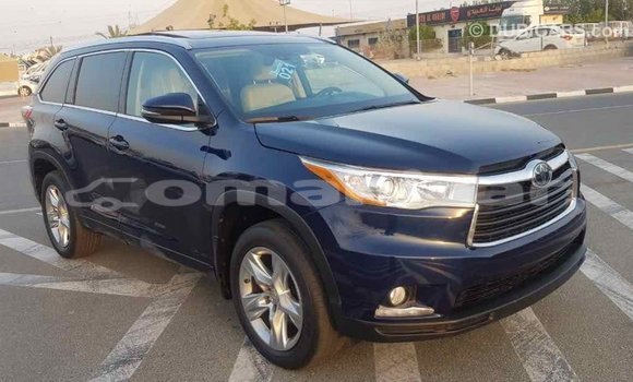 Buy Import Toyota Highlander Blue Car in Import - Dubai in Dhufar Buy Import Toyota Highlander Blue Car in Import - Dubai in Dhufar